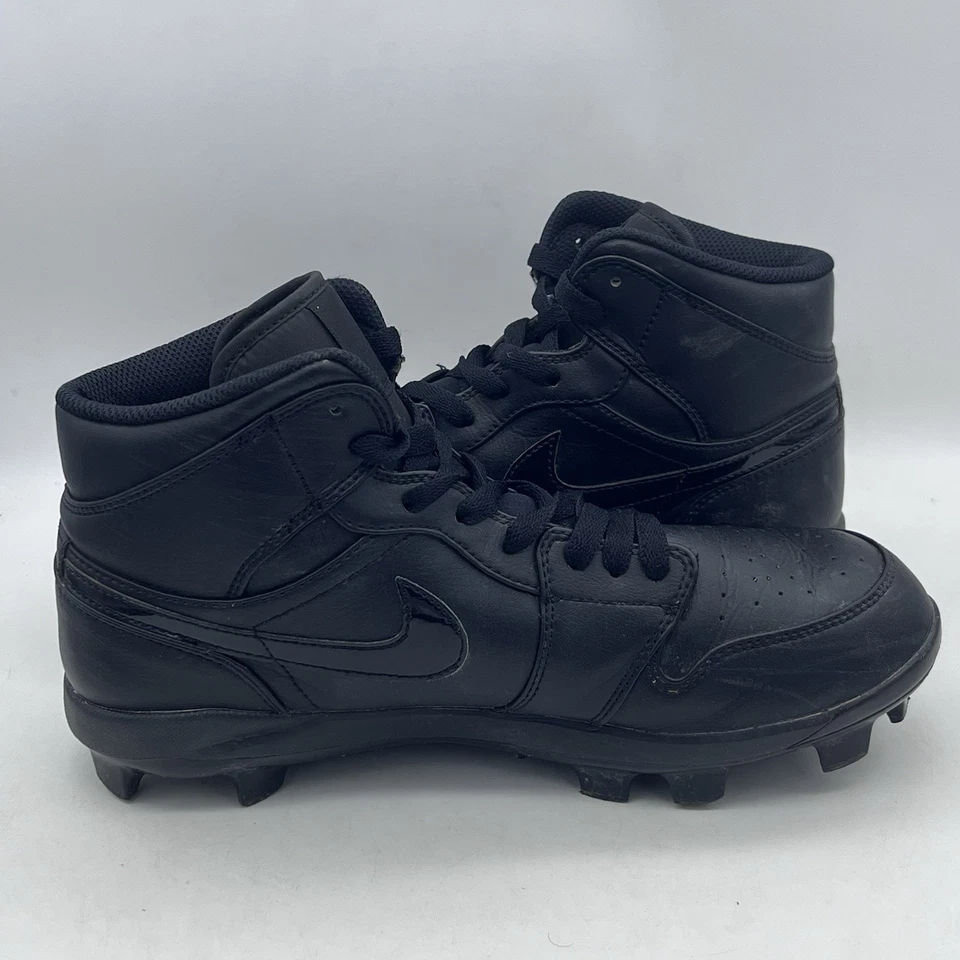 Botines de béisbol Air Jordan 1 retro MCS negros para hombre 8 AV5354-002 100 % auténticos Foto 4 de 4