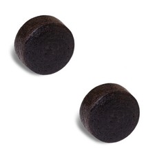 Vaula Erebo Billiard Pool Carom Cue Tip - Hard - 13.5mm, 2-Pack