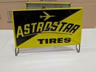 Rare Vintage Astrostar Tires Advertising Gas & Oil Sign Rack Tire Display Holder — photo 2