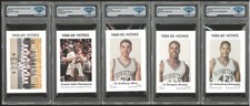1988-89 Georgetown Hoyas Basketball Complete Set 1-17 , Mutombo 💎 DSG Graded