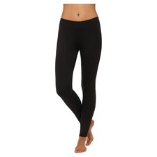ClimateRight by Cuddl Duds Women's Stretch Microfiber Base Layer Legging Size S