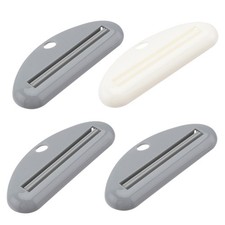 4Pcs Plastic Toothpaste Tube Squeezer in Assorted Colors for Home Bathroom Use