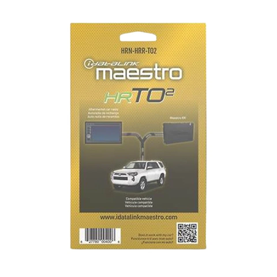 iDatalink HRN-HRR-TO2 Retener controles del volante y amplificador de fábrica para Toyota Foto 2 de 4