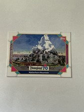 2025 Topps Disneyland 70th Anniversary Matterhorn Mountain #136 Concept Art