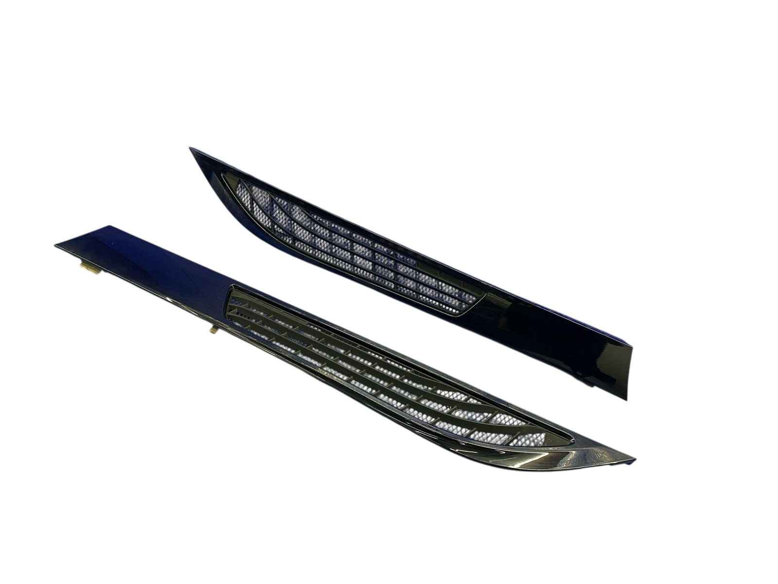 2014-2020 BMW I8 REAR LEFT RIGHT ROOF PILLAR AIR GRILLE TRIM COVER PANEL SET OEM
