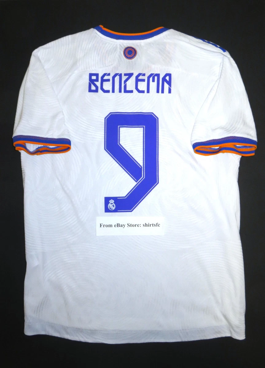 adidas Karim Benzema International Club Soccer Fan Jerseys for