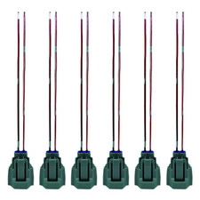 Pack of 6PCS Fuel Injector Connector Plug Harness Pigtail Wire for 06-10 Lexus I