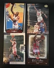 Michael Jordan Basketball Card Lot (4 Cards) - Chicago Bulls Upper DECK SP GOAT