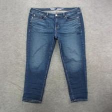 Torrid Jeans Womens 18R Blue Perfect Boyfriend Ankle Vintage Stretch Plus Denim