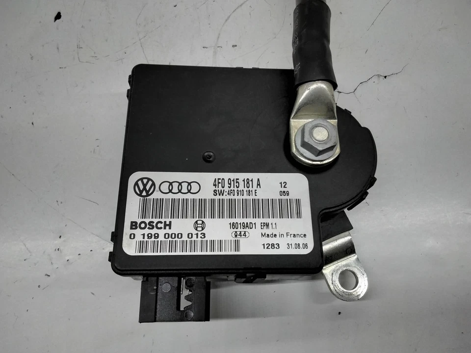 CENTRALINA BATTERIA PER AUDI A6 Avant Serie C6 (4F5) 4F0915181A Diesel 3000 (04 - Immagine 2 di 3