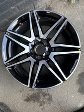 mercedes amg 19" 7 twin spoke 8J x 19 alloy wheel e class / vito et52