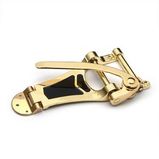 Für Semi Hollow für Jazz Gitarrensteg Tremolo Zinklegierung Gold Silber Farben