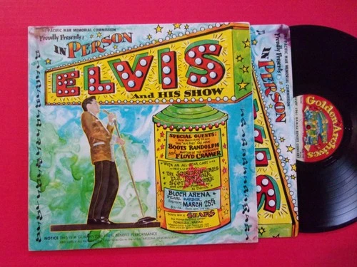 ELVIS PRESLEY - Elvis' 1961 Hawaii Benefit Concert (GA-200) VG Bootleg Copy
