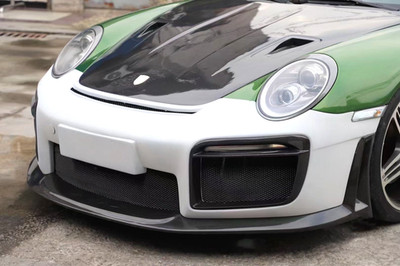 Porsche 911 997 C2 C4 Turbo 991.2 GT2 Rs Stil Vorne Stoßfänger 2005 Zu 2012