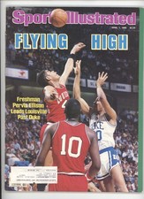 Sports Illustrated April 1986 Flying High Pervis Ellison Magazine