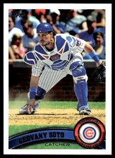 Geovany Soto 2011 Topps #611 Chicago Cubs MLB READ FREE SHIPPING AutographDen