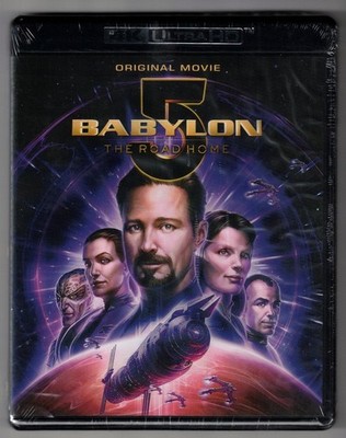 NEW SEALED! Babylon 5: The Road Home [2023] 4K Ultra HD + Blu-Ray (B Boxleitner)