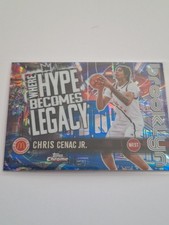 Chris Cenac Jr 2025 McDonald's Hype Legacy blue RayWave HL-7 Prospect