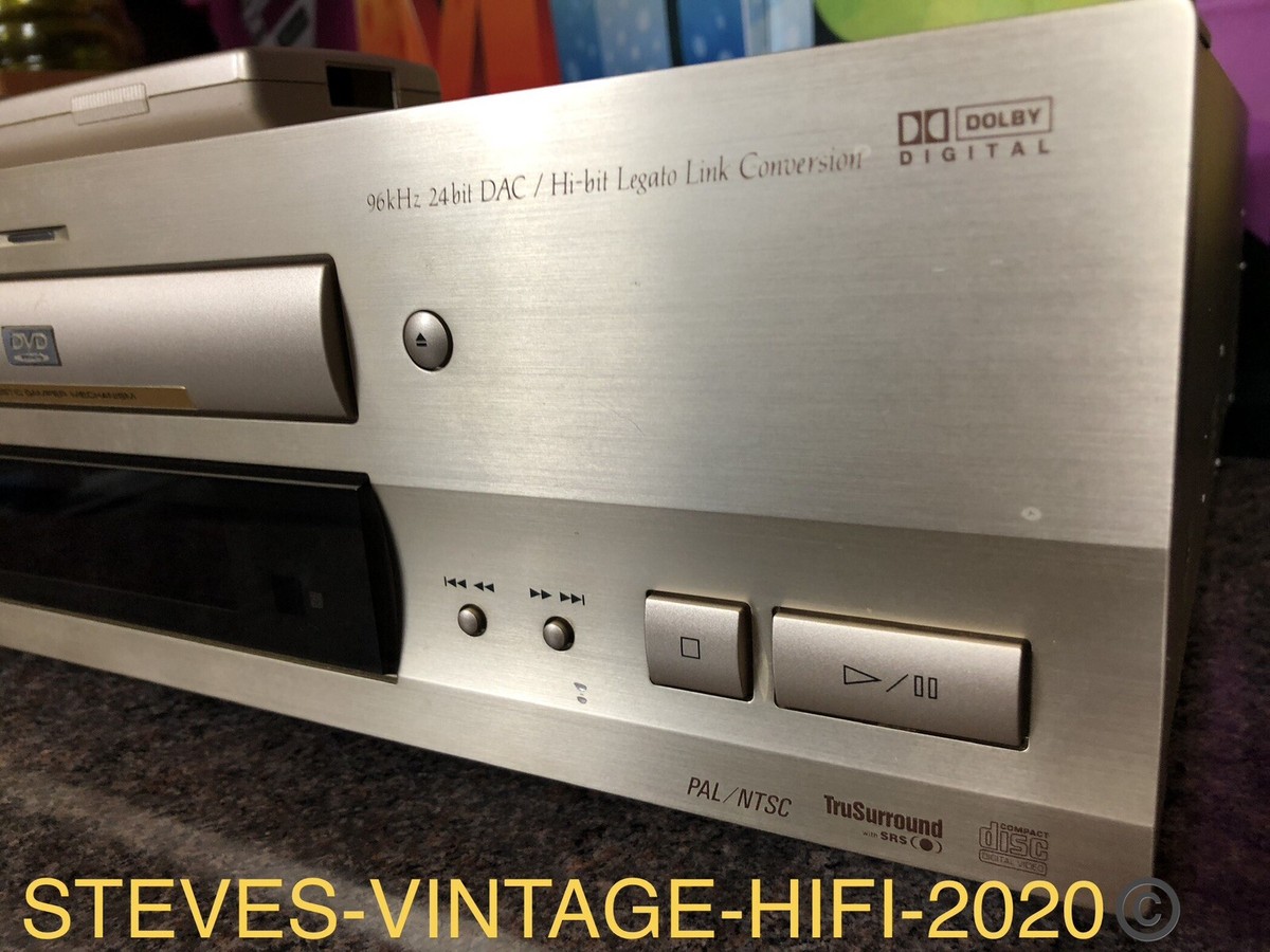 Pioneer、DVDプレーヤー Pioneer DV-717 DVD/CD Player (FLASH SUM ERROR) CHAMPAGNE + REMOTE
