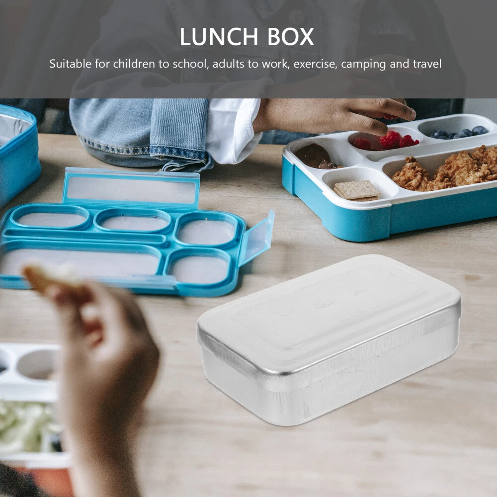 Bento Box Aluminum Food Container Case Camping Food Containers Picnic Box