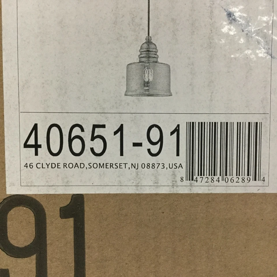 Livex Lighting Art Glass Mini Pendant, Brushed Nickel, 7" Ceiling Light - Image 3 of 4