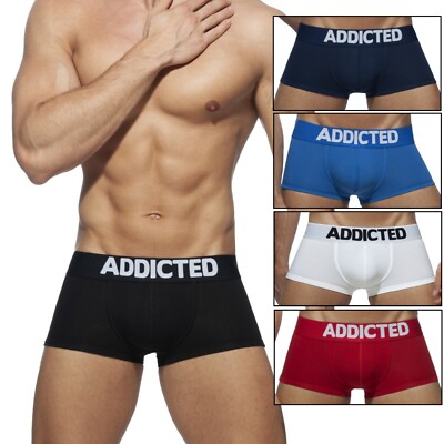 【ADDICTED】MY BASIC BOXER AD SEXY UNDERWEAR SPORTS TRUNK AD468