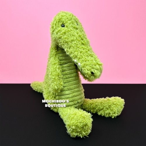 Jellycat WURLY CROC weiches Plüschtier neu mit Etikett AUSVERKAUFT selten & schwer zu finden SÜSS für Sie!
