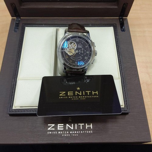 Zenith Grand Chronomaster XXT Open Black 45mm 03.1260.4021/75.C551 From JAPAN