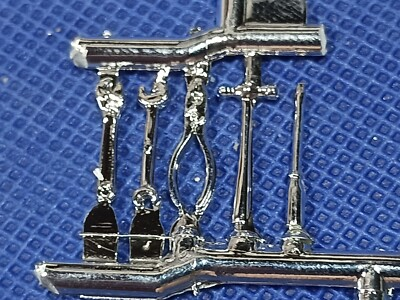 #ad #ad 🌟 Chrome Hand Tools 1949 Mercury 1:25 Scale 1000s Model Car Parts 4 Sale AMT $6.99