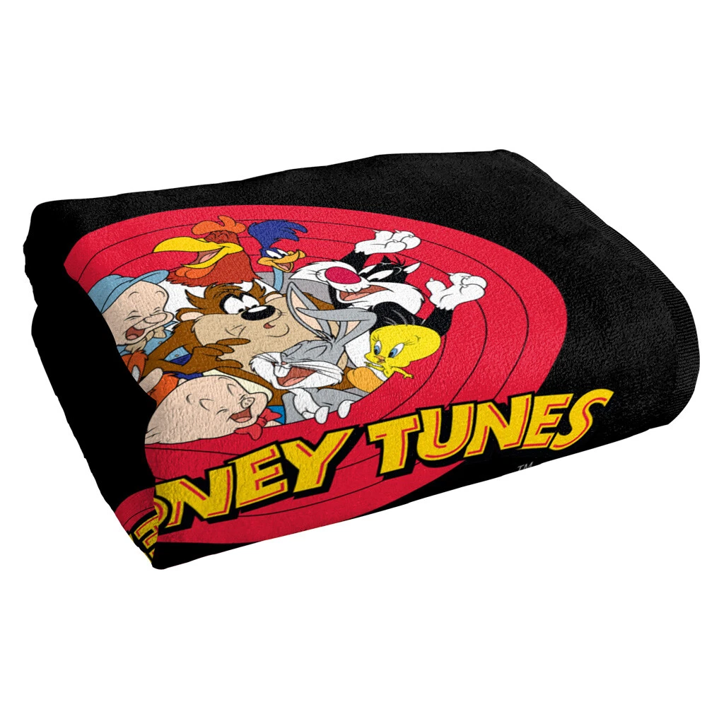 Looney Tunes Beach Towel, 30"x60" Logo Group Beach Towel