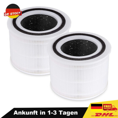 Ersatzfilterset für Levoit Core 300 300S Luftreiniger HEPA-filter Aktivkohle