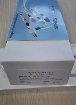 1pcs BJC FermProbe F-615 pH High temperature sterilization electrode T-handle+S8