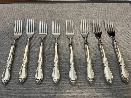 International Sterling Silver Rhapsody [new style] Forks, 8