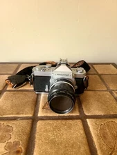 Nikon Nikkormat FTN 35mm SLR Camera with Nikon Micro-Nikkor 55mm 1:3.5 Lens