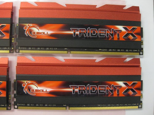 ✔ G.SKILL Trident X Series 32GB (4x8GB) DDR3 2400 MHz *CL10* (F3-2400C10Q-32GTX) - Bild 14 von 17