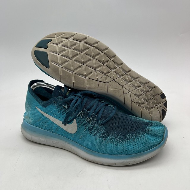 Size 10 Nike Free Rn Flyknit 17 Blue 0843 400 For Sale Online Ebay