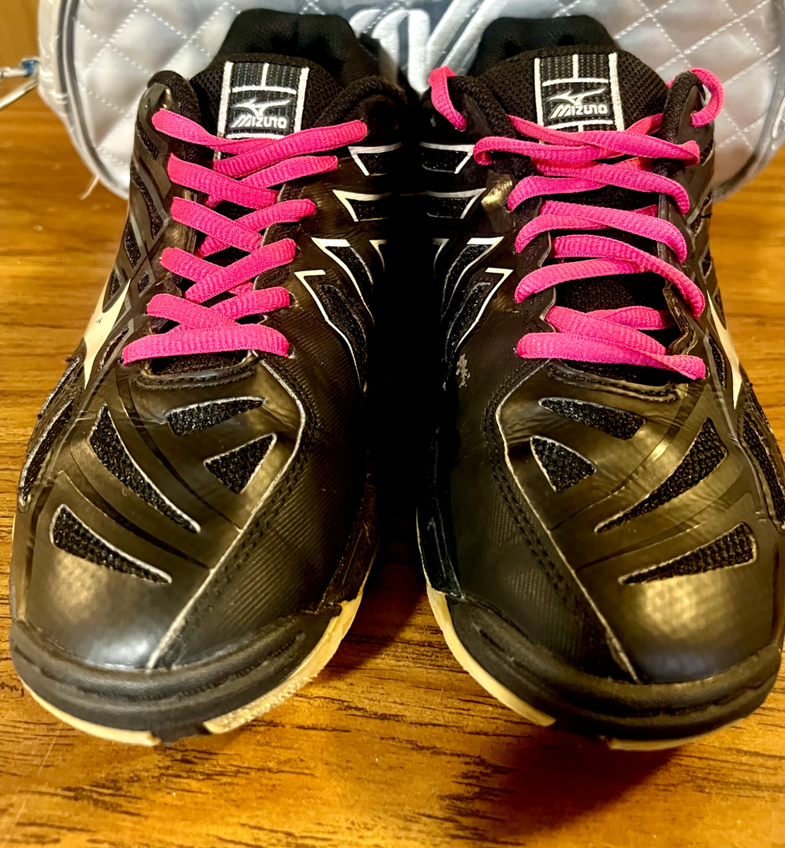 Mizuno Womens Wave Hurricane Volleyball Shoes Black V1gc174003