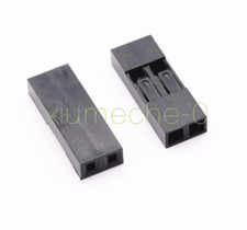 1000Pcs 2.54mm 2P Pitch Dupont Jumper Wire Cable Housing Female Pin Connector