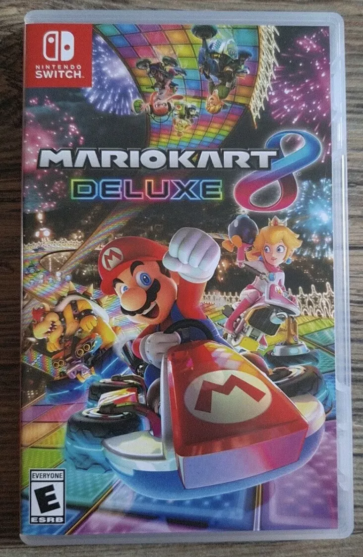 Case Only Mario Kart Deluxe 8 No Cartridge Nintendo Switch