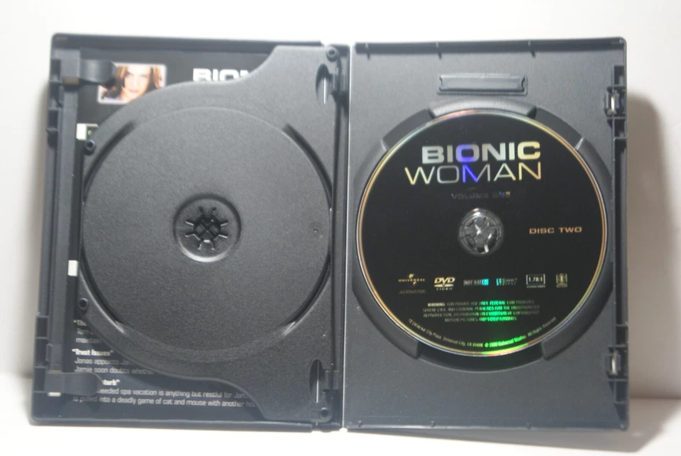 Bionic Woman DVD Volume 1 2007 Lucy Hale 2 Disc W/Slipcover - Image 4 of 4