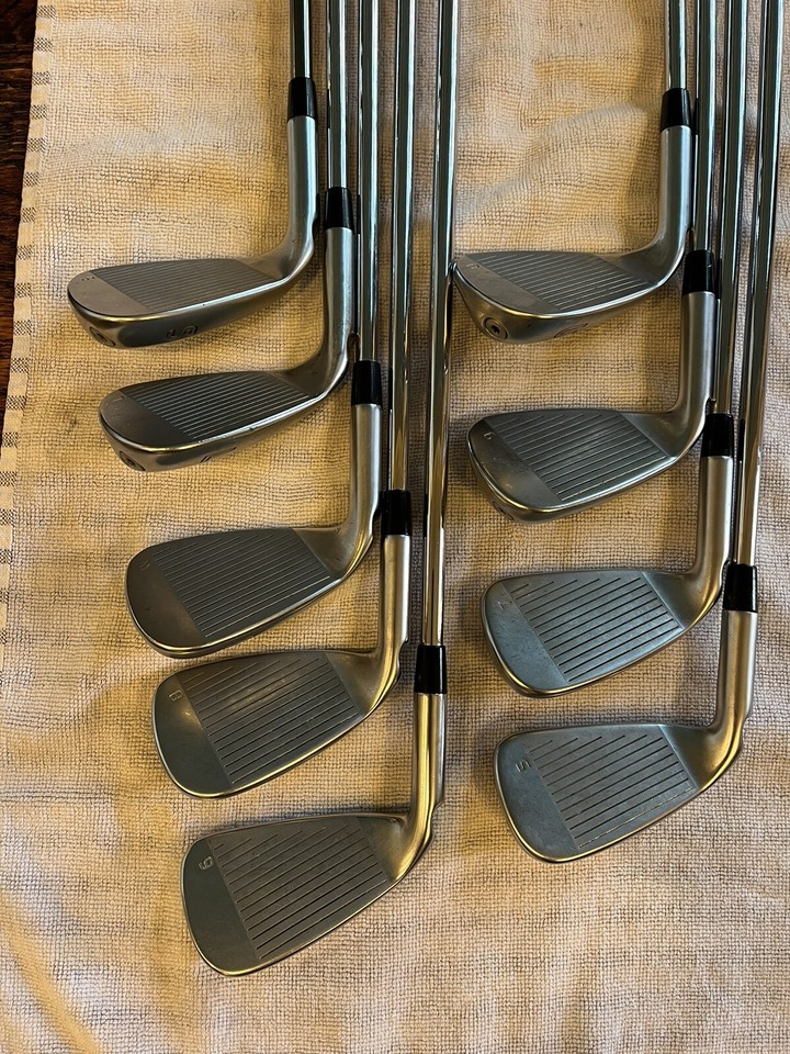 PING G410 Irons 5WP, UW, LW, SW 2.0 Regular Steel Black Dot eBay