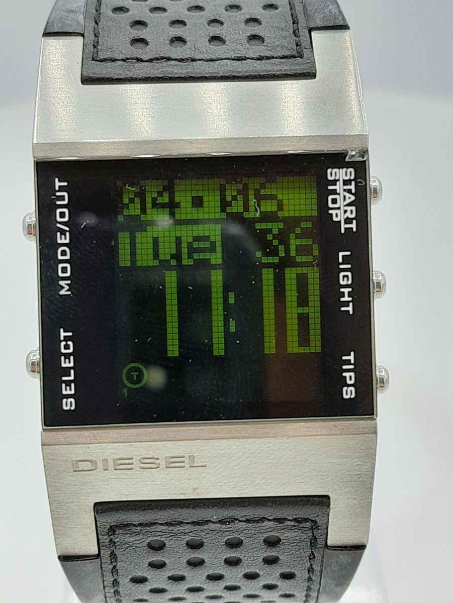 DIESEL デジタル腕時計 ステンレス　DZ7080 Diesel Digital Watch Stainless Steel Dz7080 | eBay