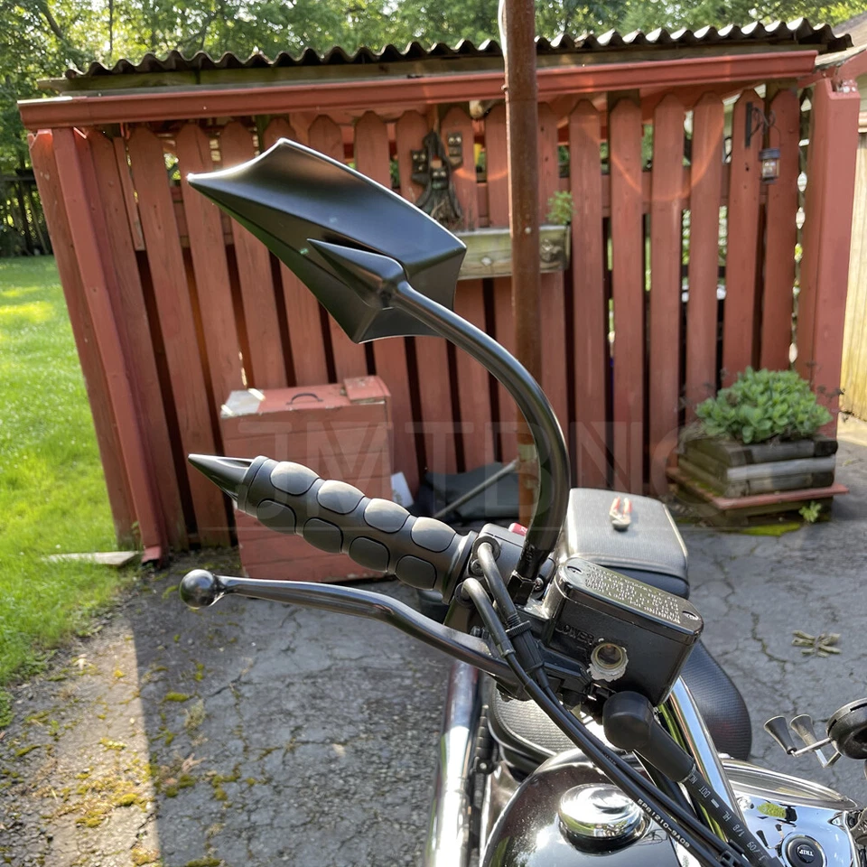 For Victory Cross Country Roads Touring Cruiser Motorcycle Rearview Side Mirrors - Image 3 of 4