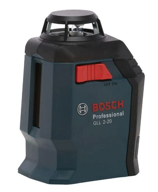 BOSCH 360 grados línea y láser cruzado 65 pies Range Accuracy GLL 2-20 S Nuevo Foto 4 de 4