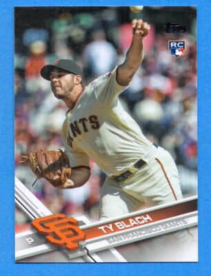 2017 Topps #625 Ty Blach Giants