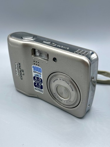 Nikon COOLPIX L6 Digital Camera 3X Optical FOR PARTS - NOT WORKING - Picture 7 of 10