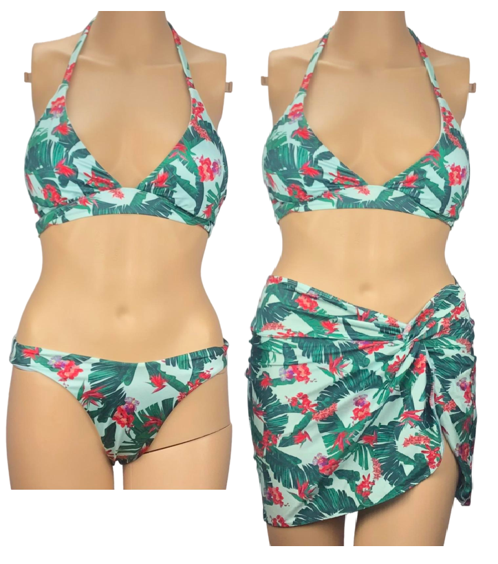 VICTORIA'S SECRET SWIM SUIT SET PUSH UP BIKINI TOP SMALL