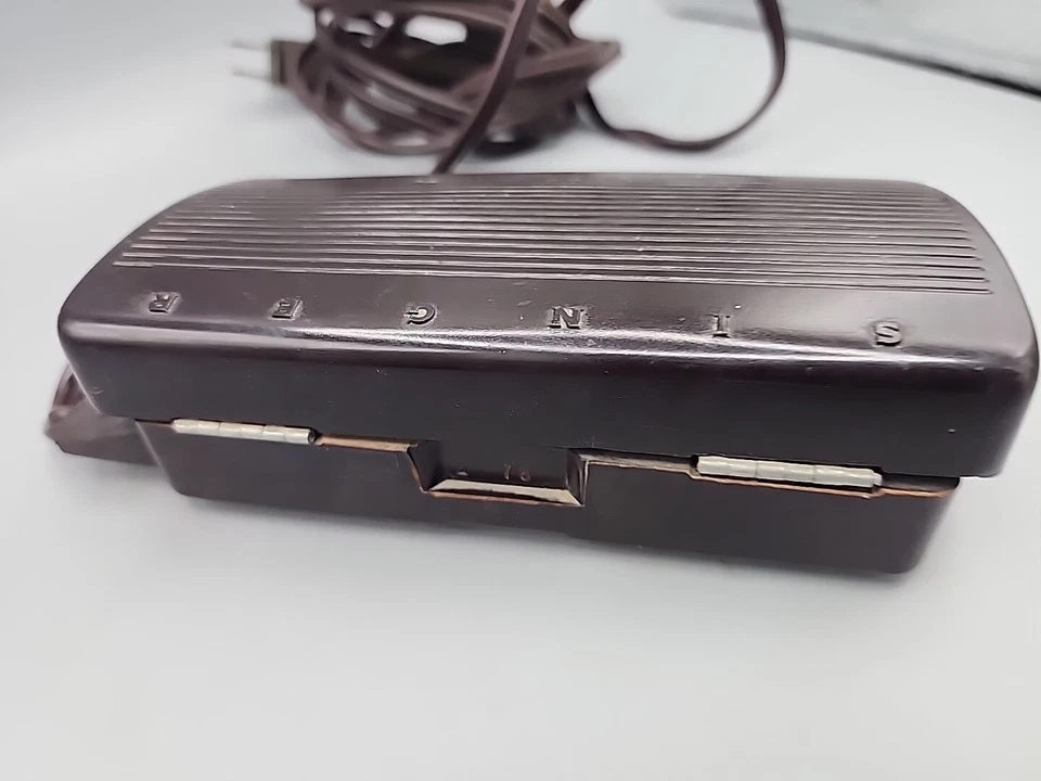 Máquina de coser Singer 619494-001 CR303 pedal velocidad motor controlador 3 clavijas Foto 2 de 4