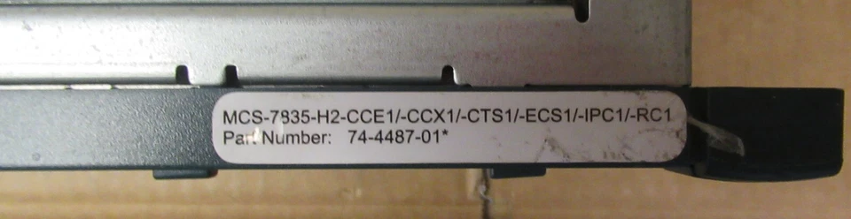 Cisco MCS-7835-H2 Media Convergence Server Intel 2.33GHz 144GB HDD 2GB 2U Server - Image 3 of 3