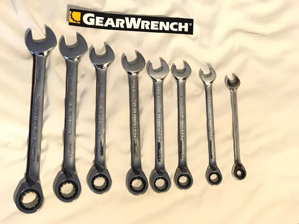 Gearwrench reversible ratcheting wrench set outlet